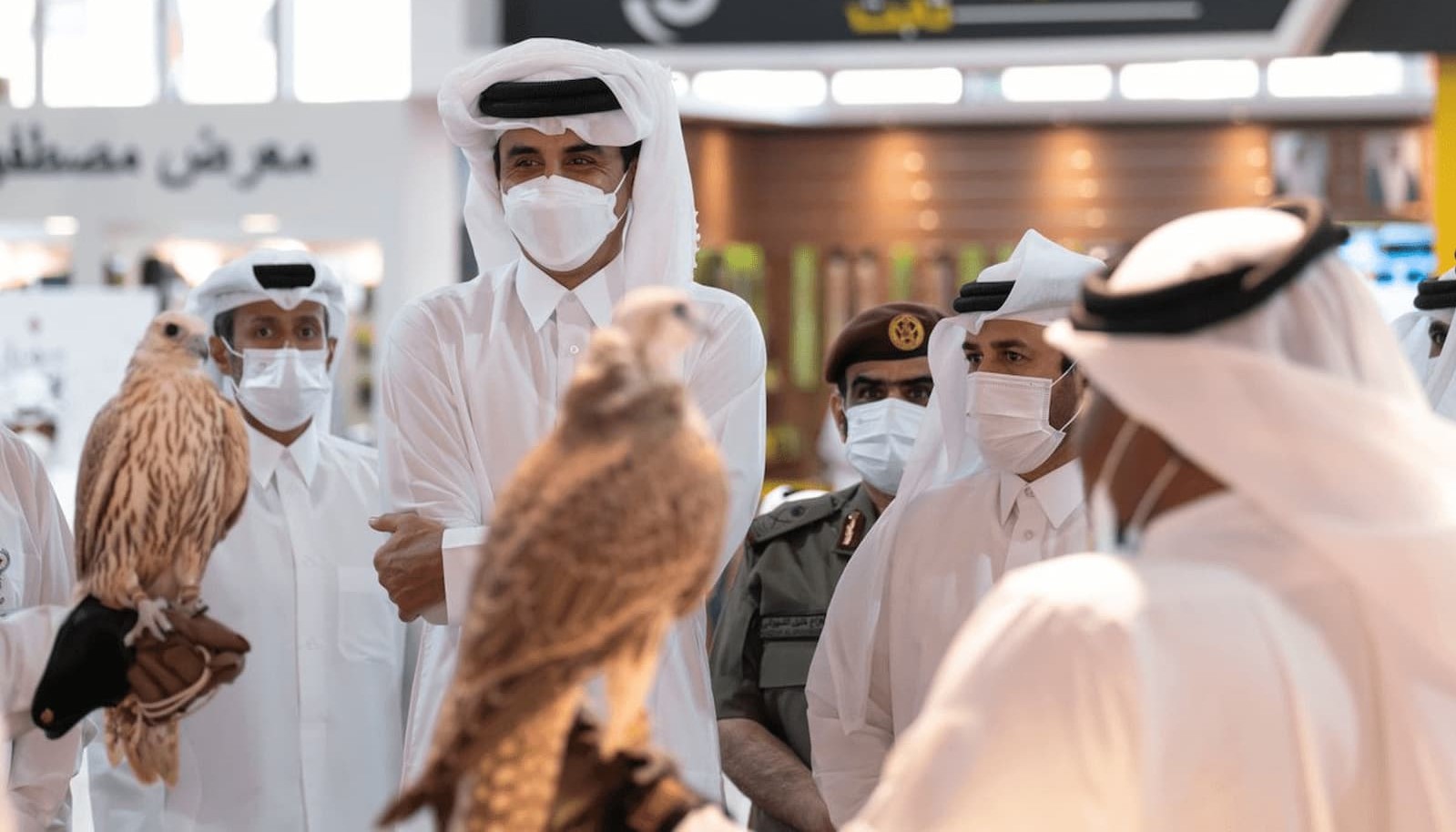 HH the Amir visits S’hail 2021