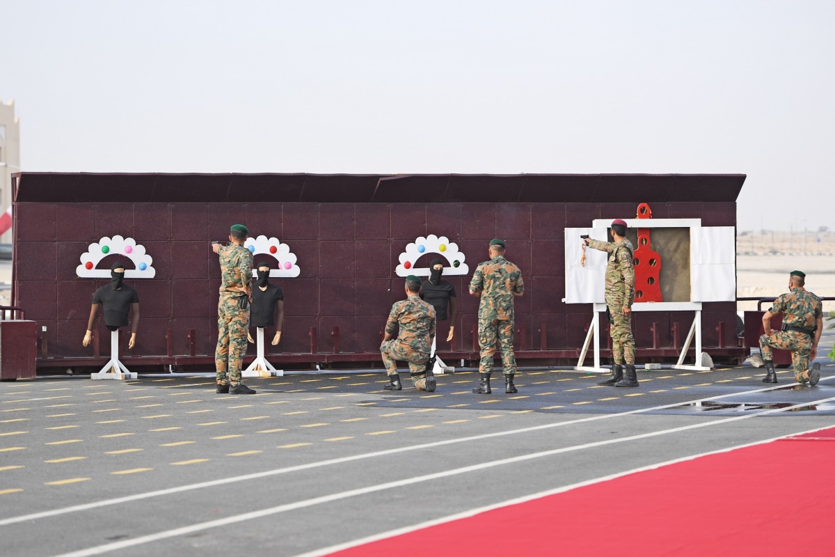Amiri Guard’s 10-day “Striking Force” joint exercise ends
