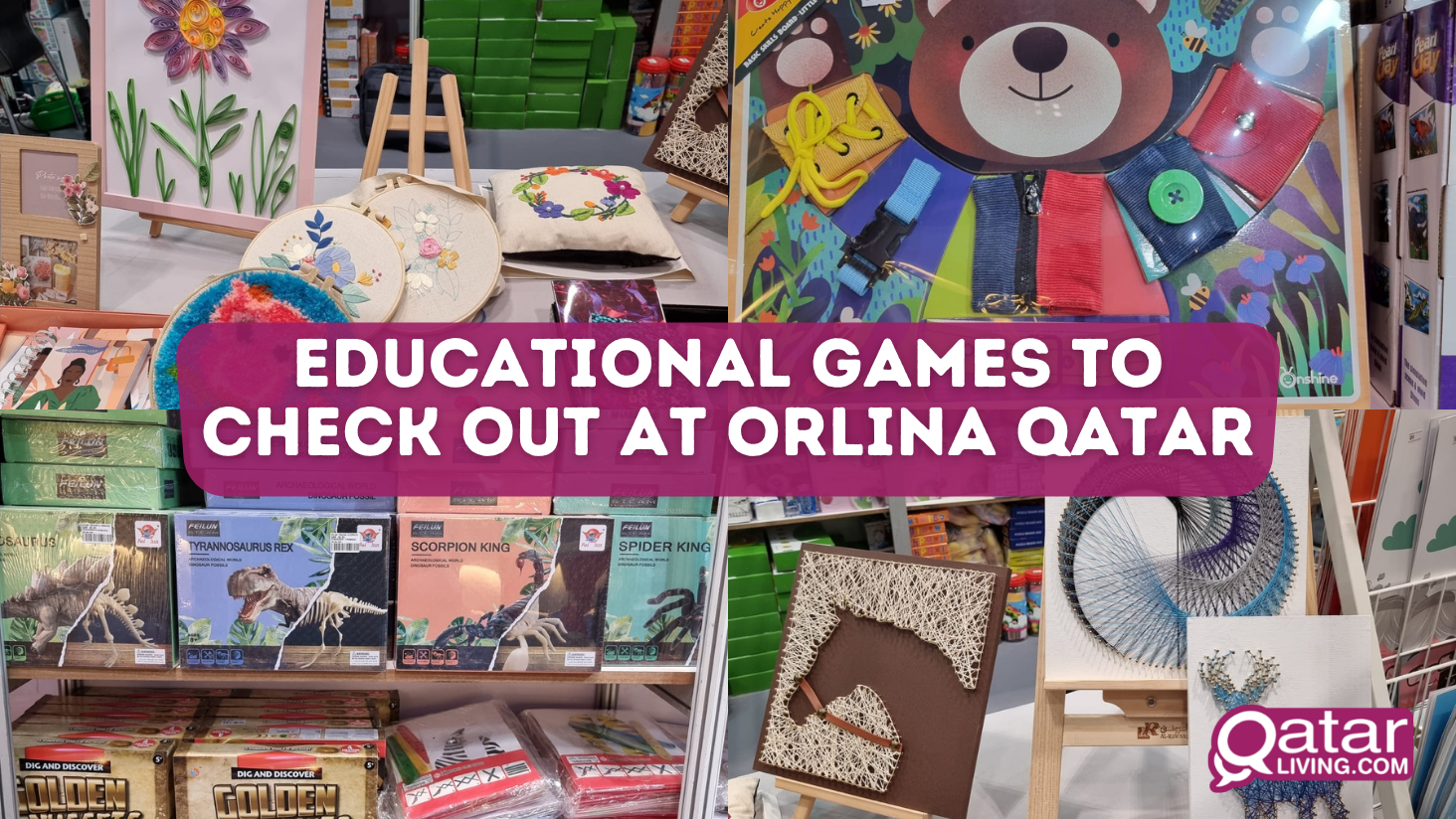 Educational games to check out at Orlina Qatar