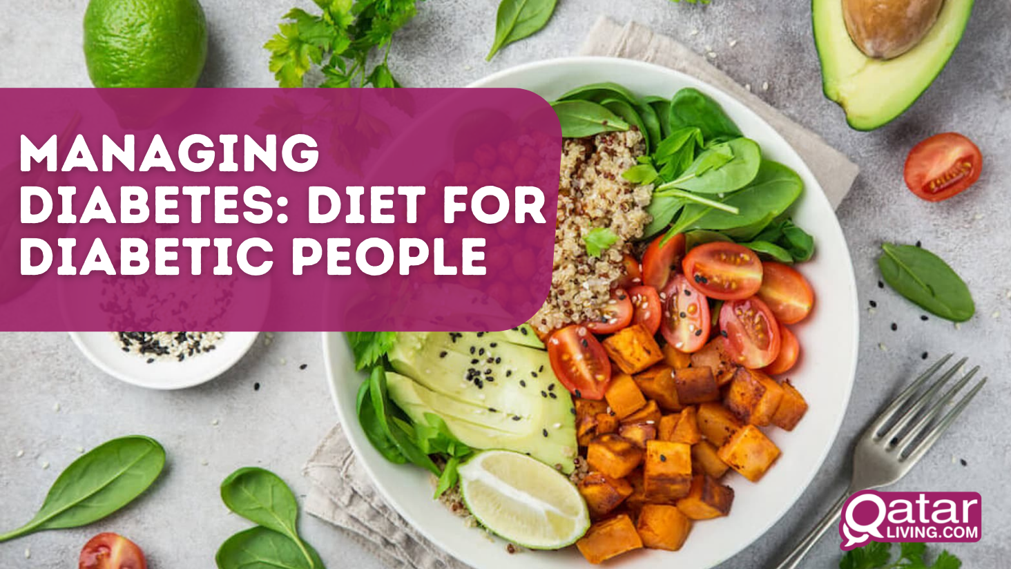 Managing diabetes - Diet for diabetic people 