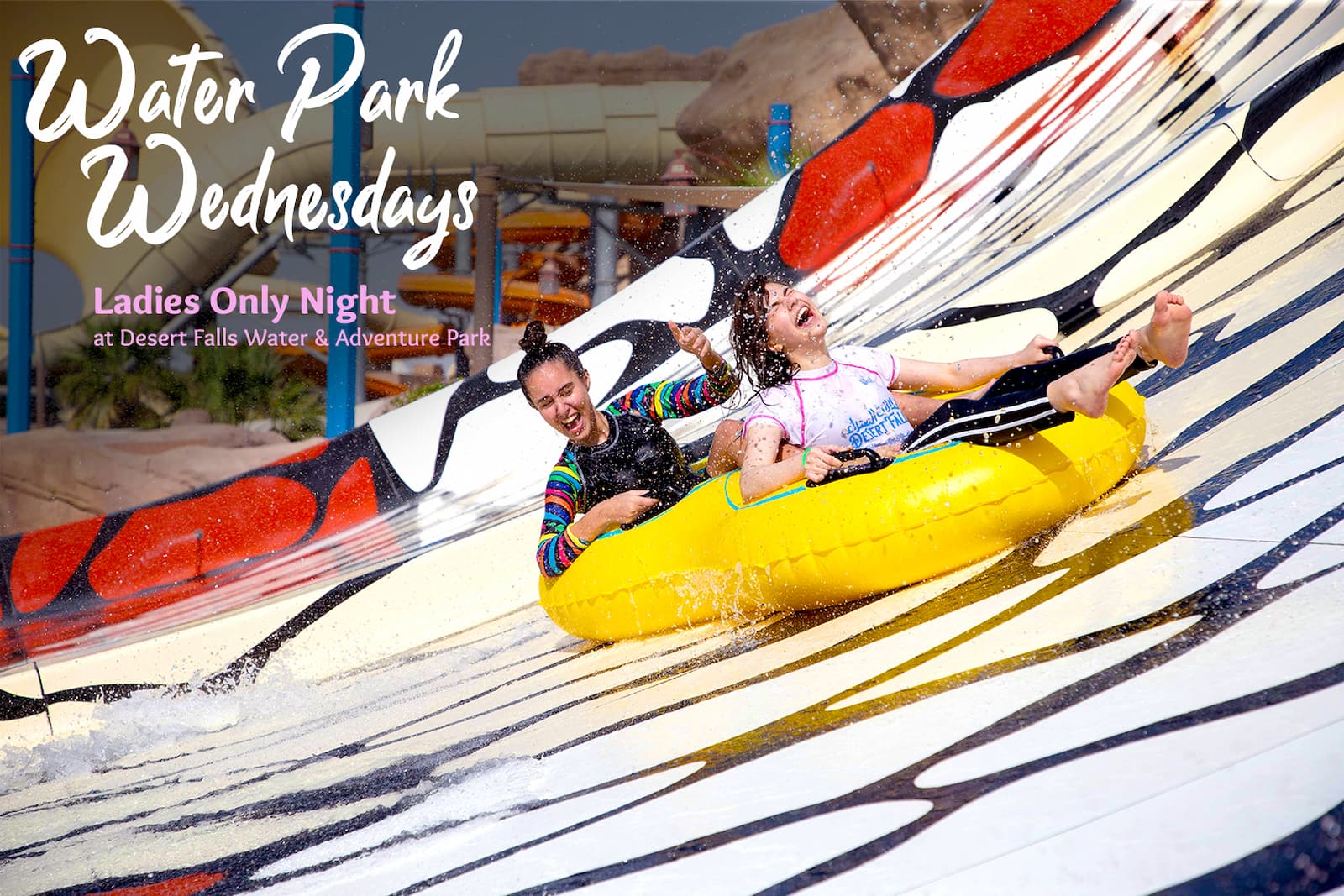 Ladies only night at Desert Falls Water & Adventure Park