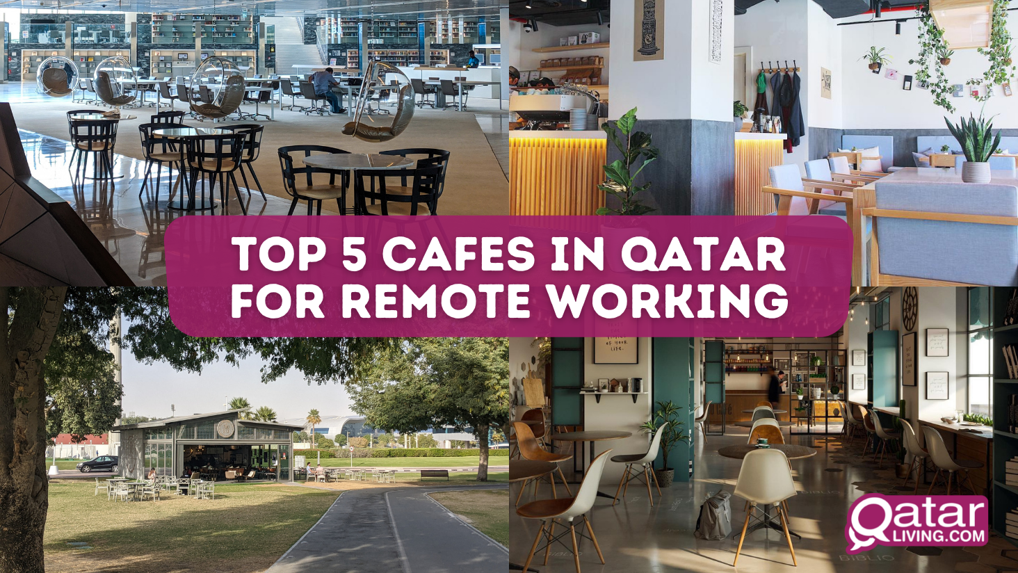 Top 5 cafes in Qatar for remote working