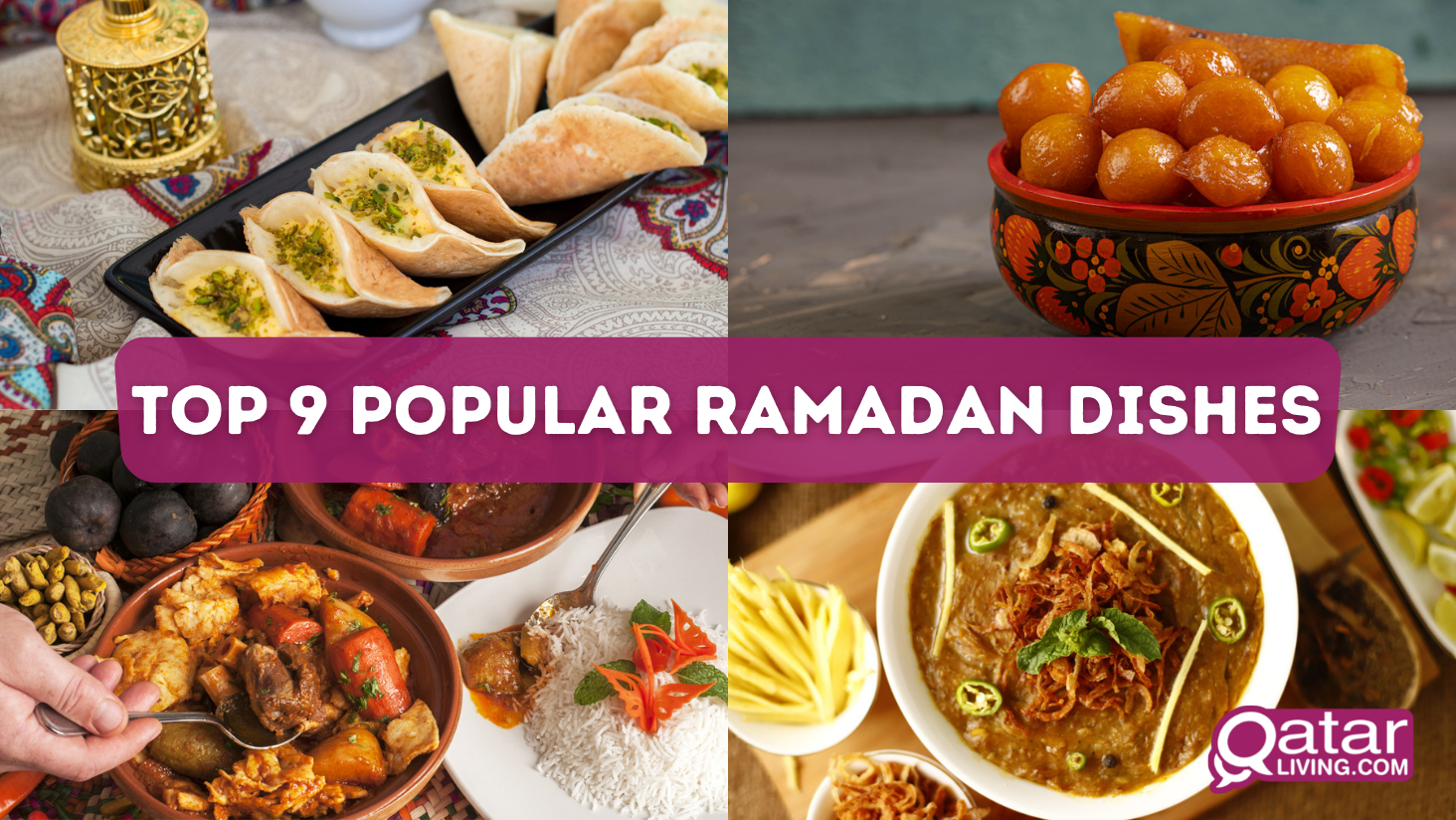 Top 9 popular dishes in Ramadan