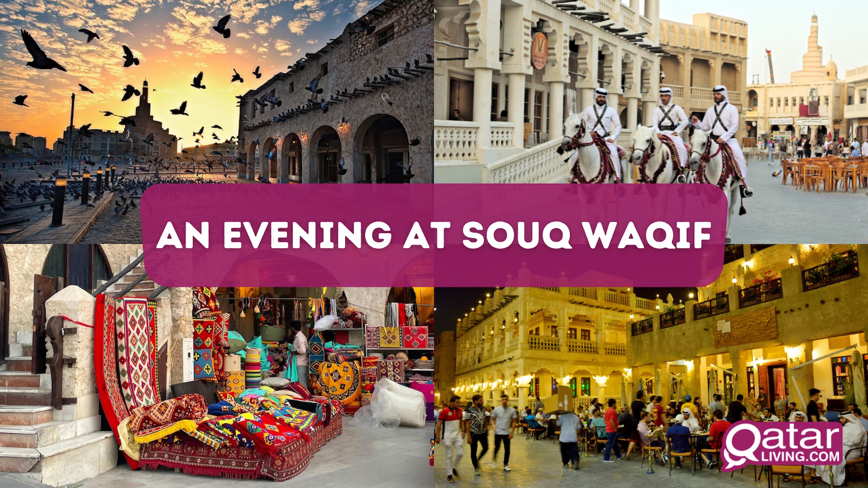 An evening at Souq Waqif