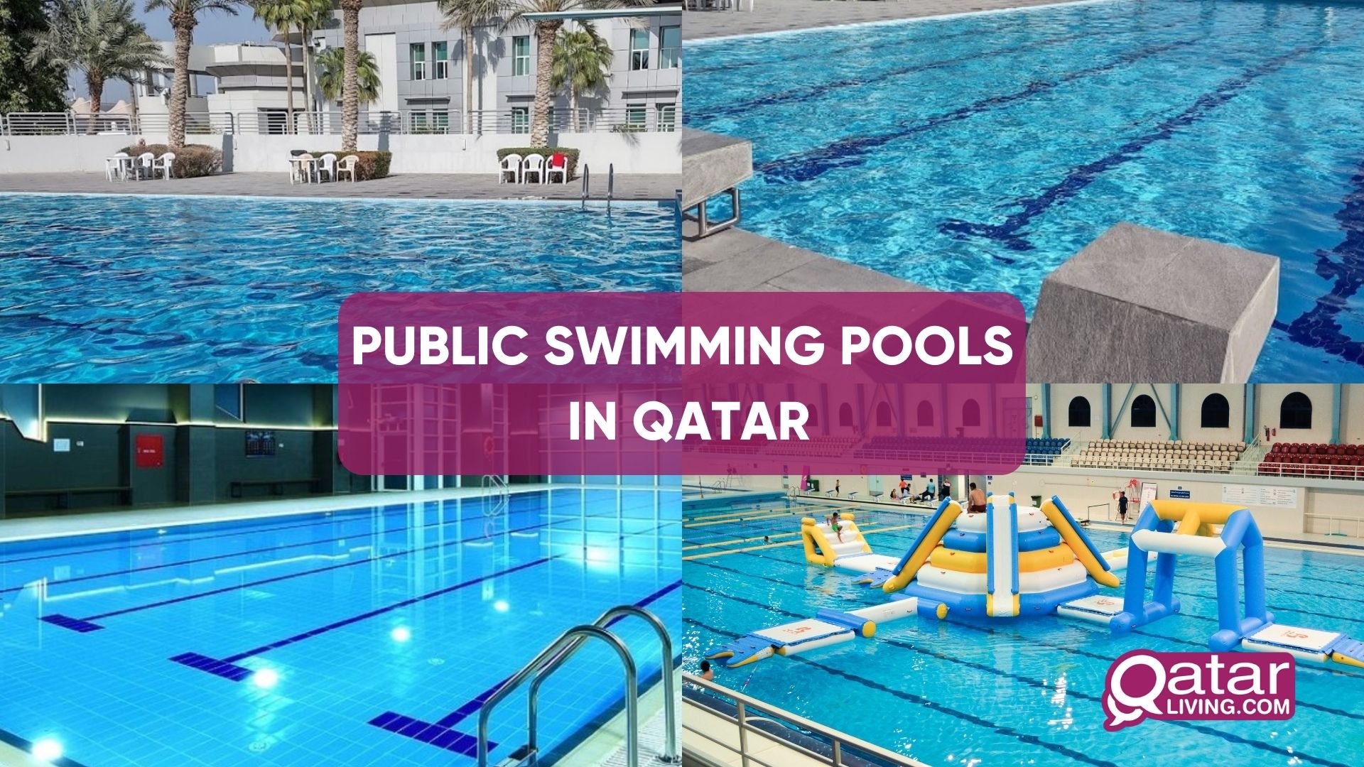 Check out these public swimming pools in Qatar