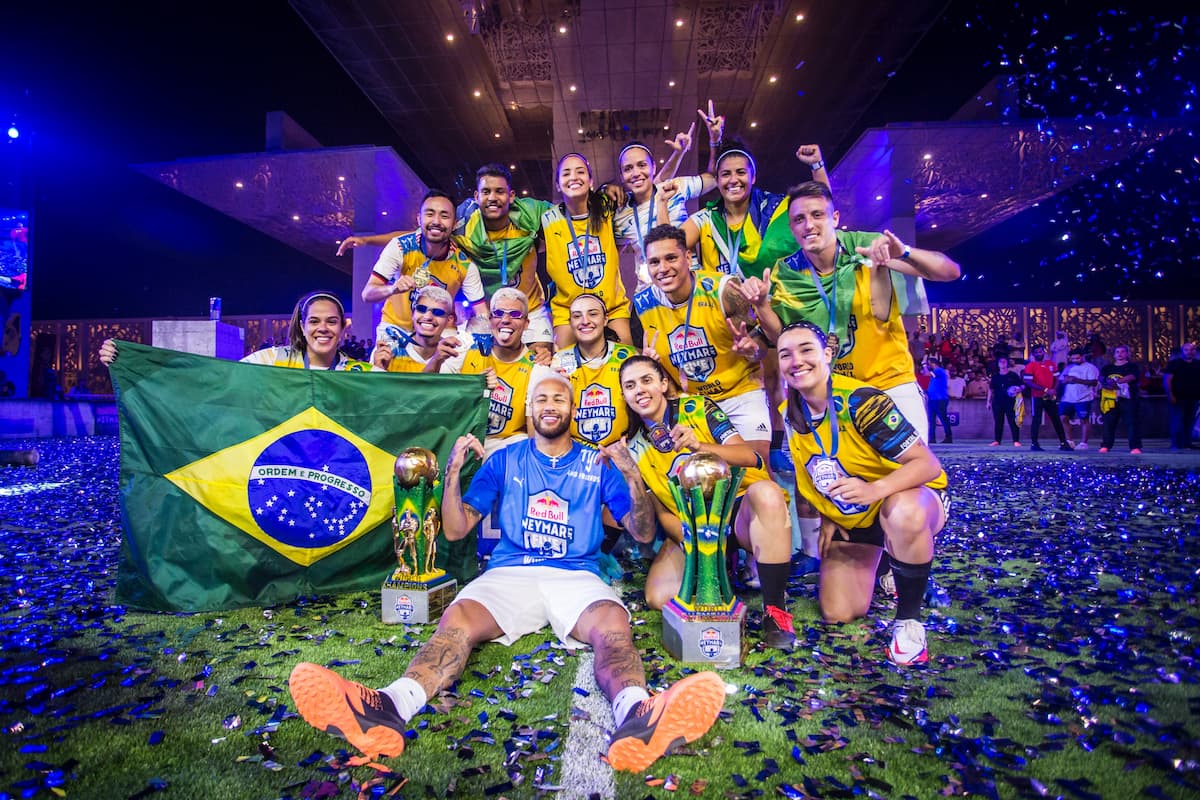 Red Bull Neymar Jr’s Five World Final wraps up in Qatar in the presence of Neymar Jr.
