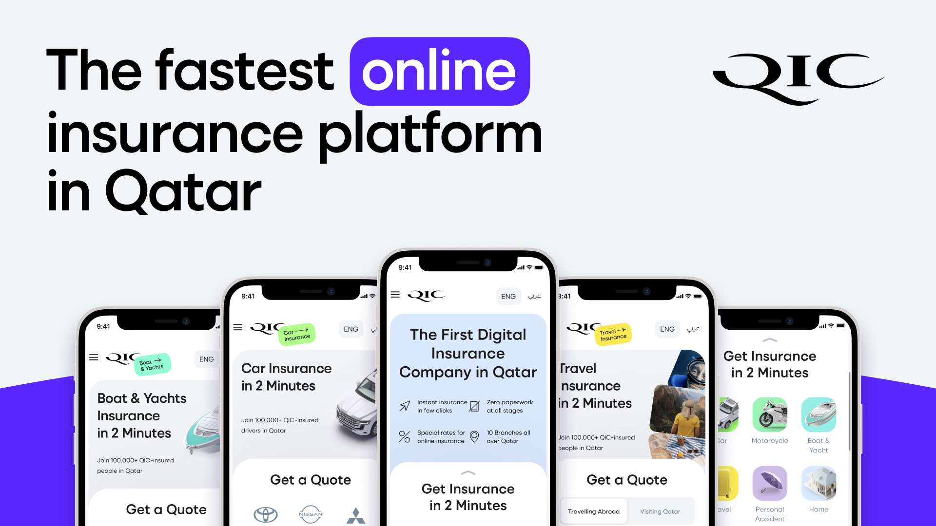 QIC Launches the first and fastest all-inclusive online portal to get insurance in Qatar