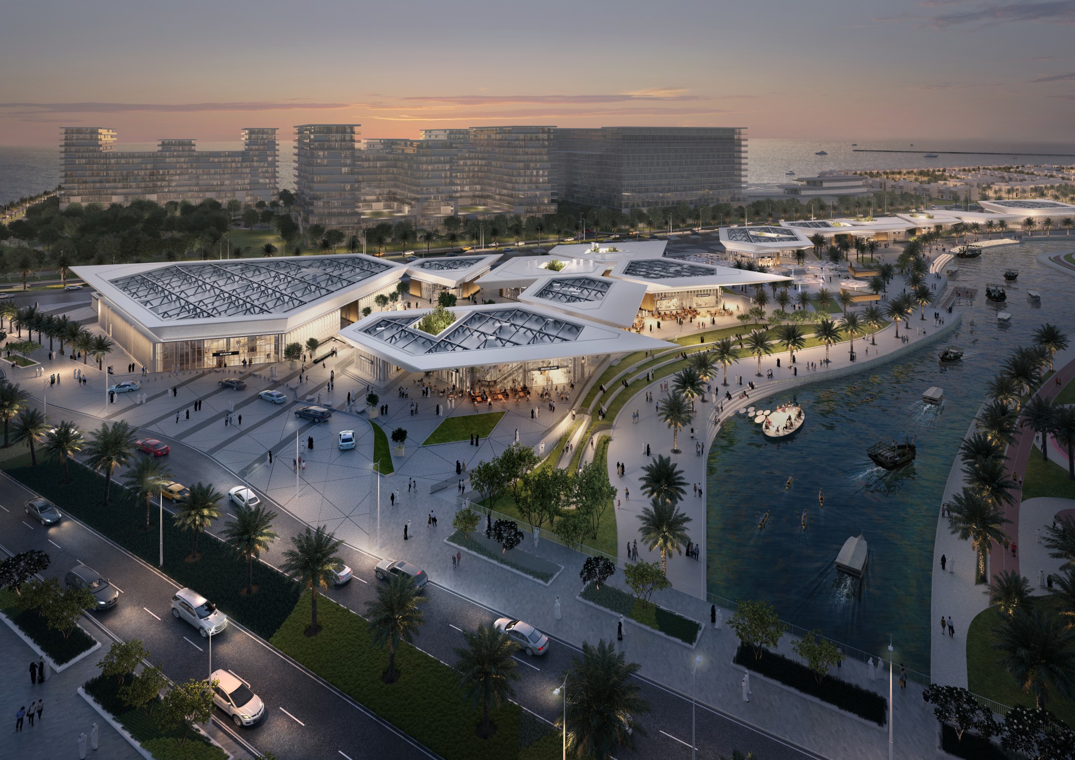 Qetaifan Projects announced launching of retail units on the canal at Qetaifan Island North