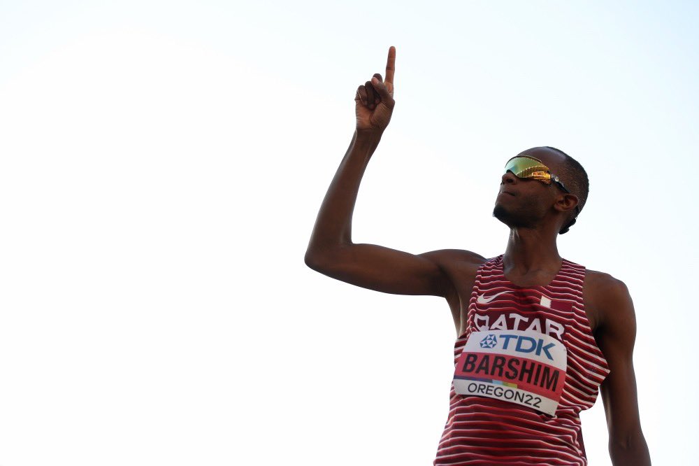 Qatar’s Mutaz Barshim wins third title at WCH 2022