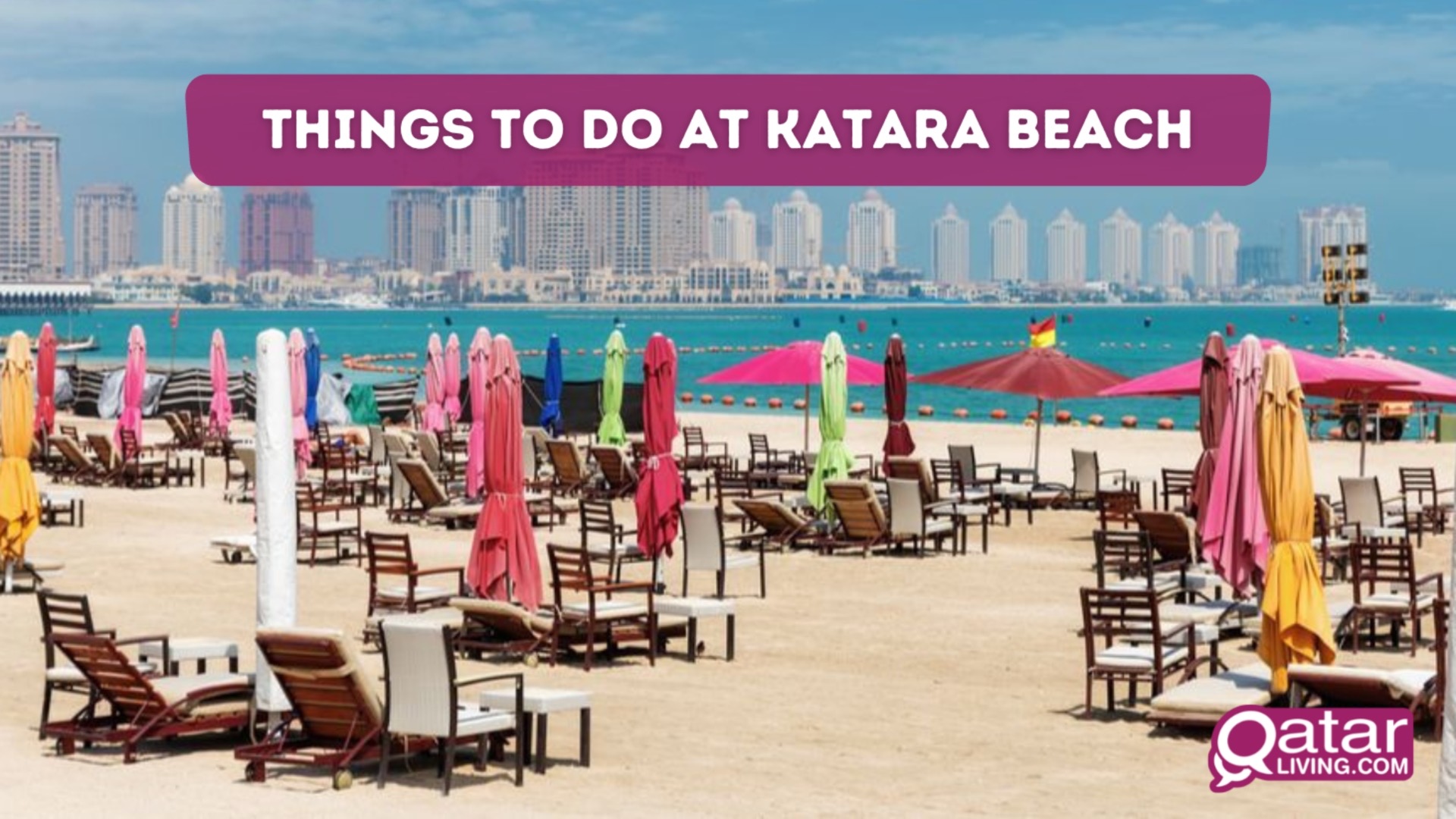 Things to do at Katara beach