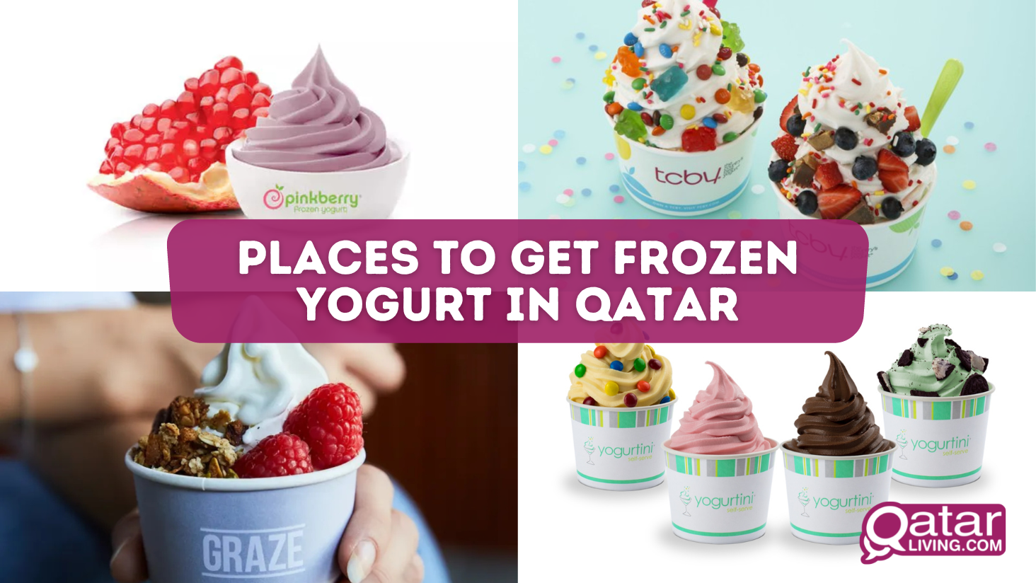 Places to get frozen yogurt in Qatar