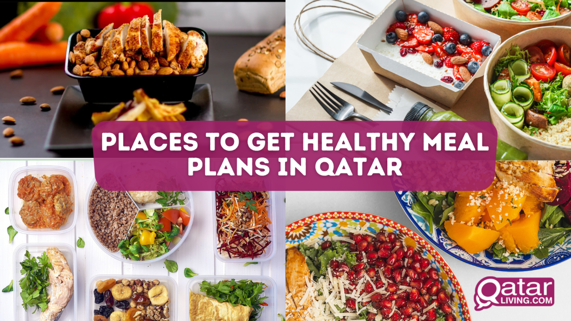 Places to get healthy meal plans in Qatar