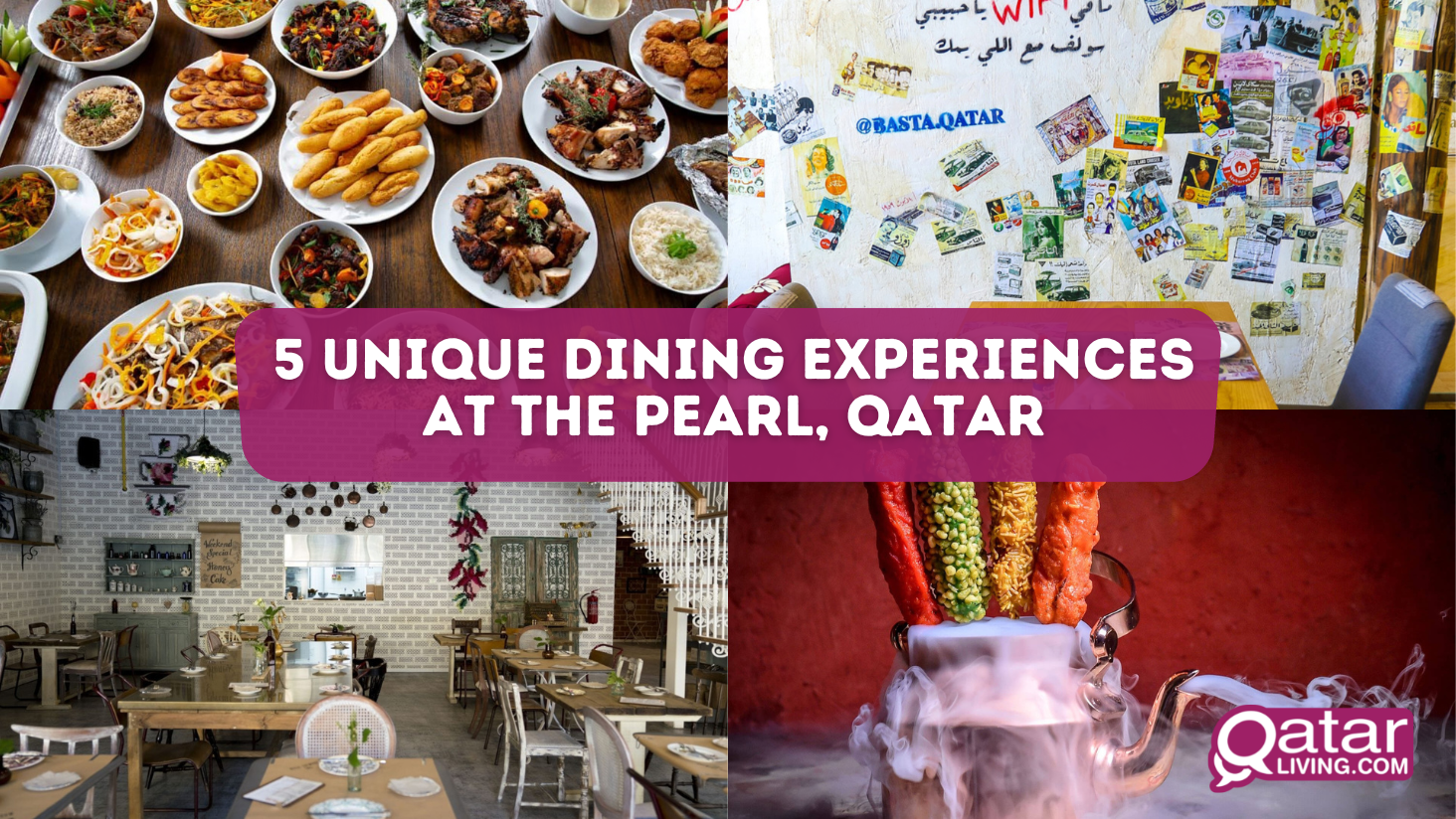 5 unique dining experiences at the Pearl, Qatar 