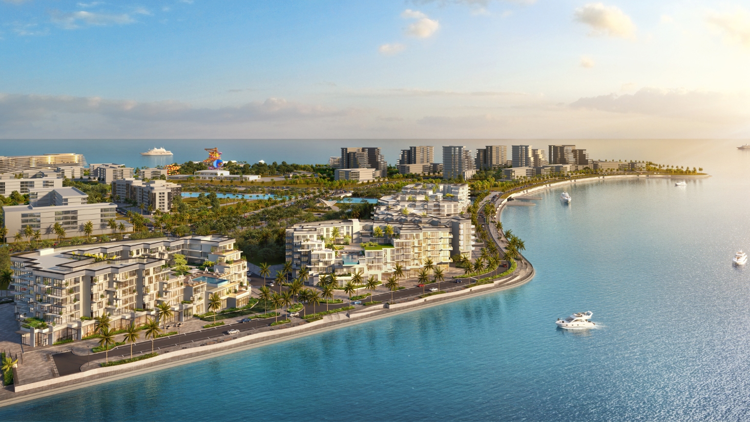 Dar Al Arkan Global launches sales of Les Vagues by Elie Saab with views of Lusail skyline and sea at Qetaifan Island North
