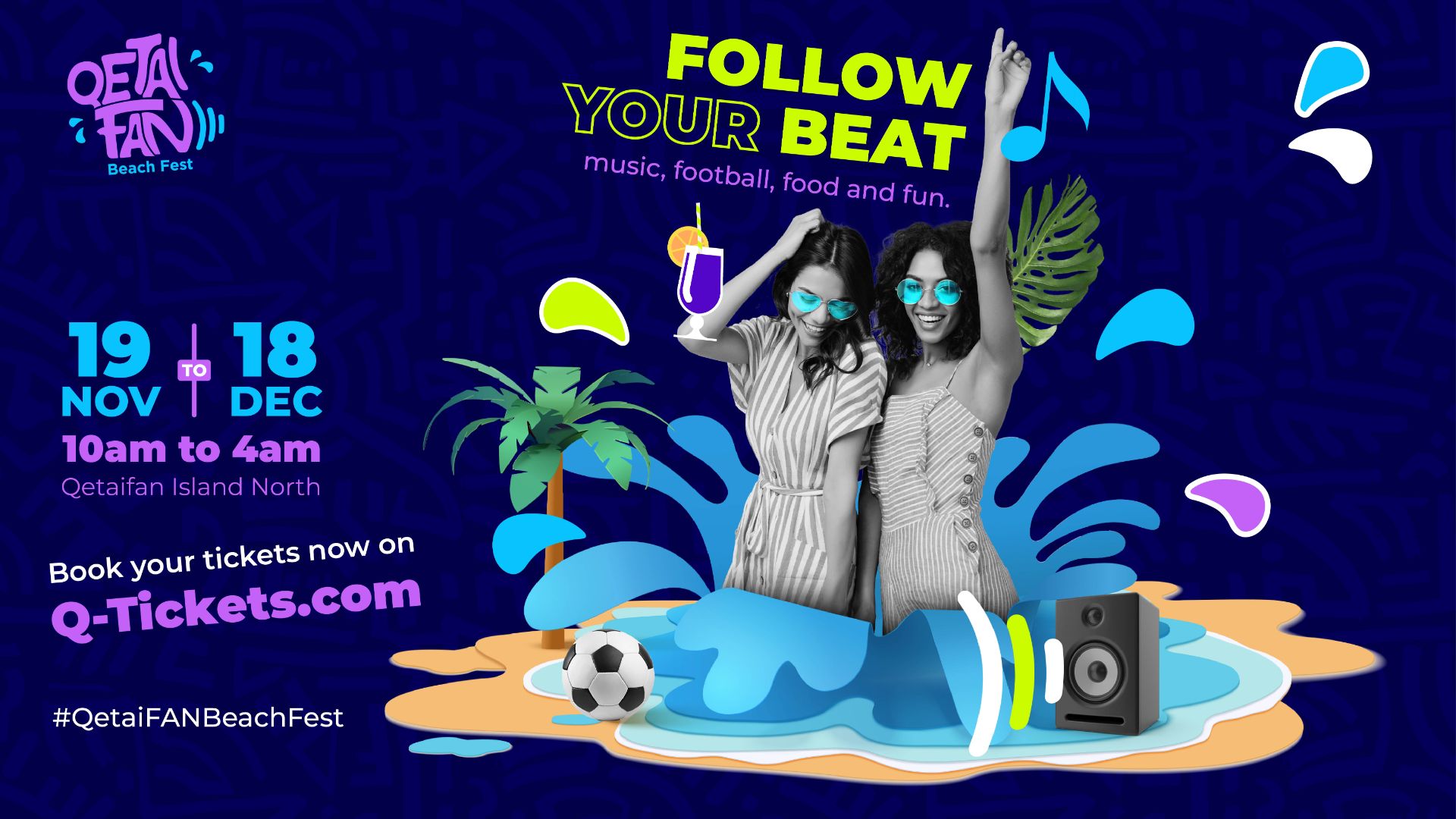 Five new artists added to QetaiFAN Beach Fest line-up at Lusail