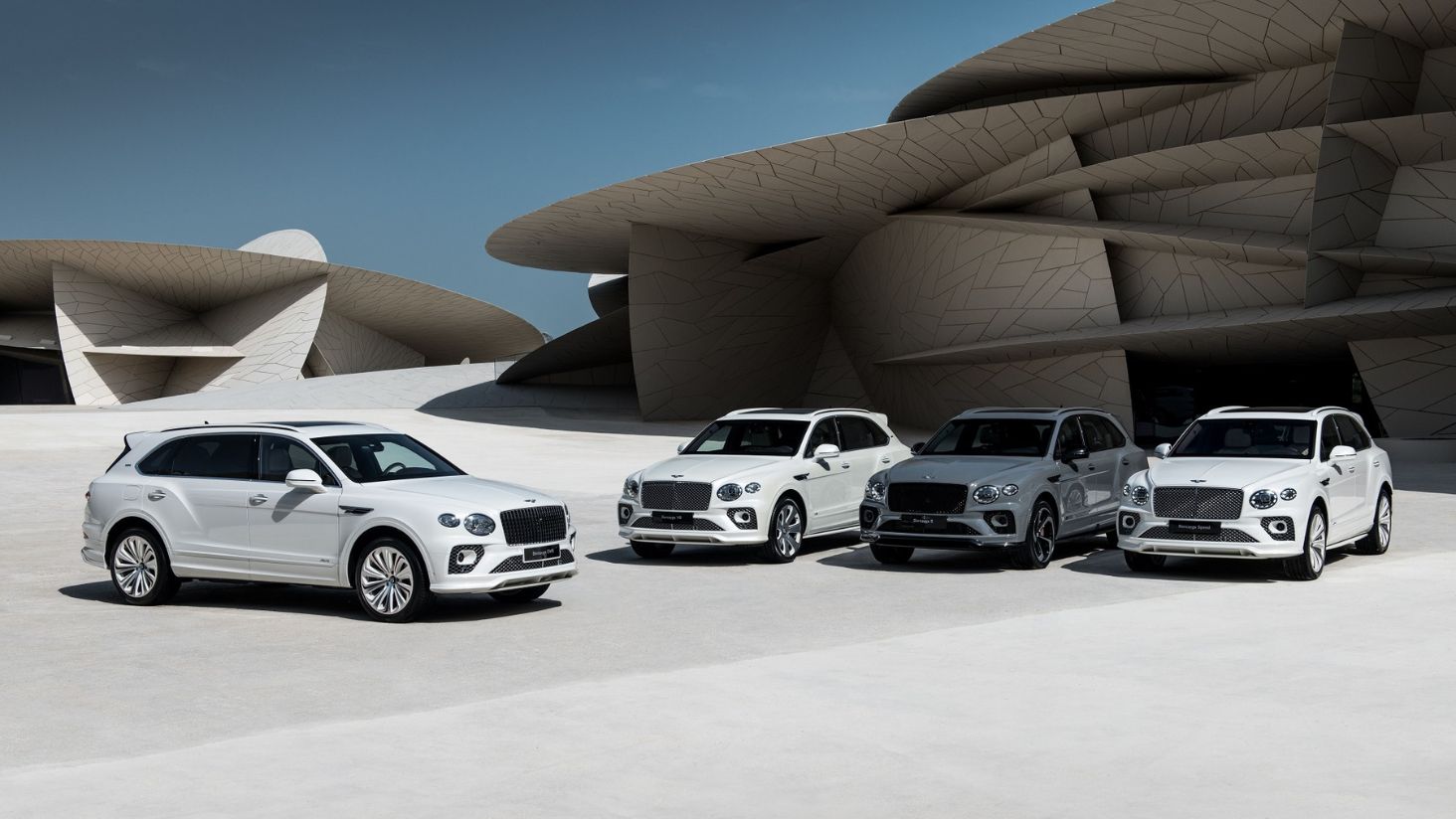 New Bentayga EWB launches in Qatar with special "Qatar editions by Mulliner"