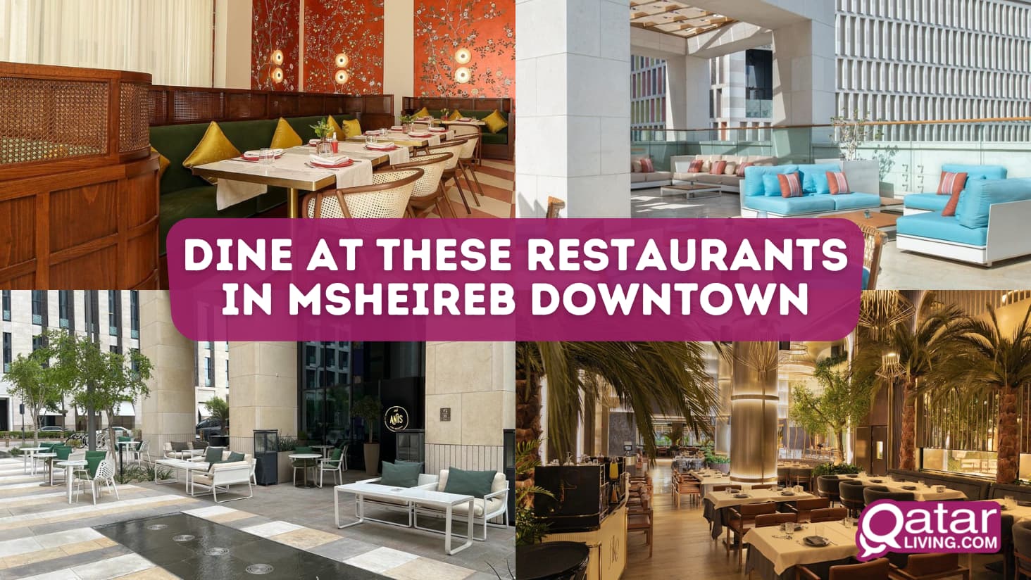 Dine in at these restaurants in Msheireb Downtown