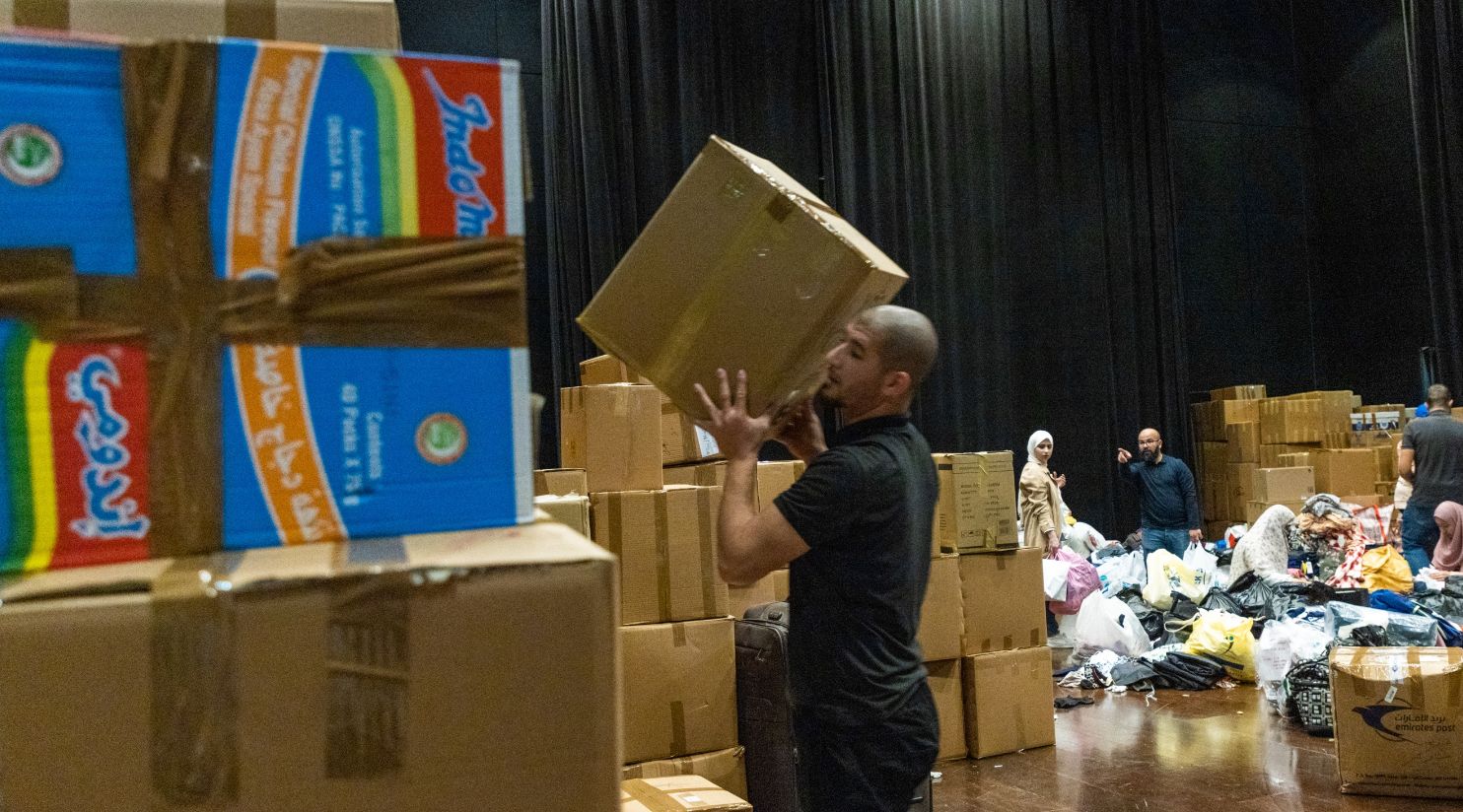 Qatar community donates clothing, food and time to help those most in need