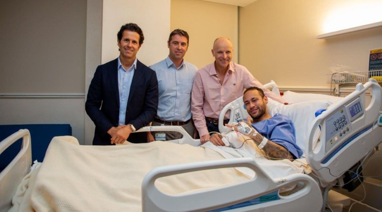 Neymar Jr undergoes successful ankle surgery at Aspetar in Doha