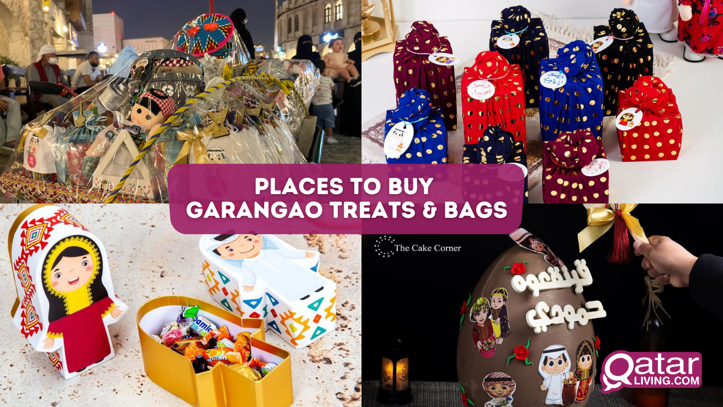 Garangao treats and bags : Where to find them 
