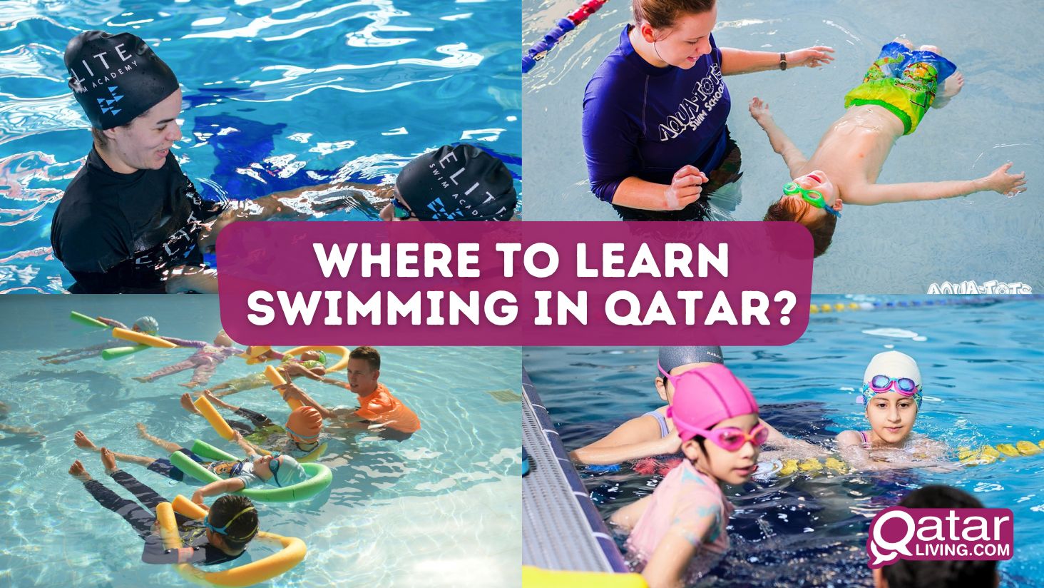 Where to learn swimming in Qatar?