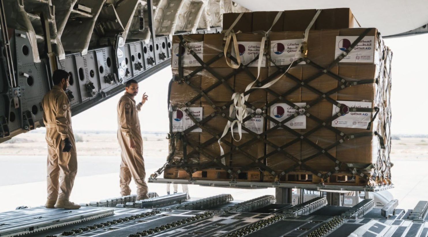 Qatar sends plane carrying aid to Sudan, evacuates 164 residents