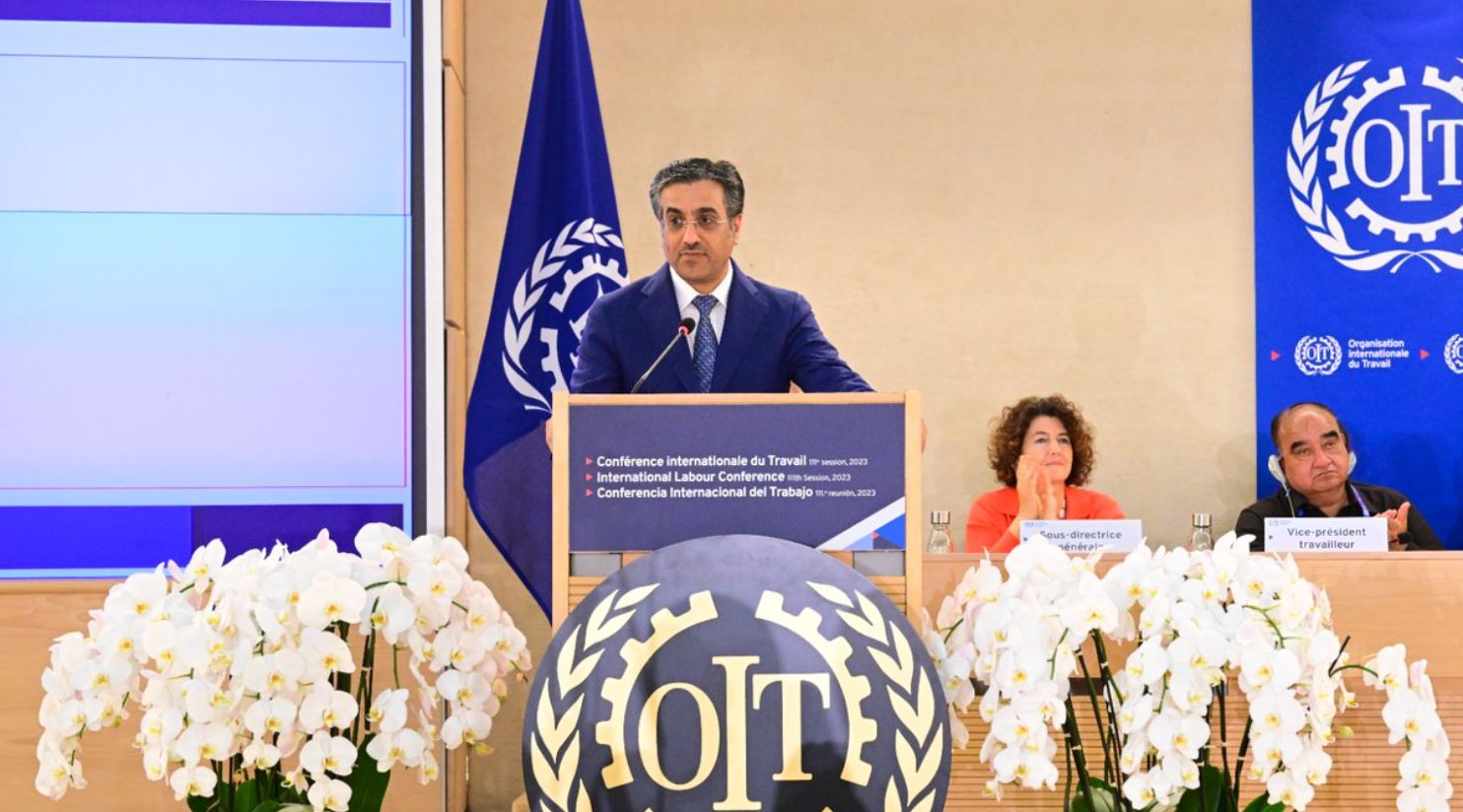 International Labor Conference’s 111th session, under Qatar’s presidency, ends in Geneva