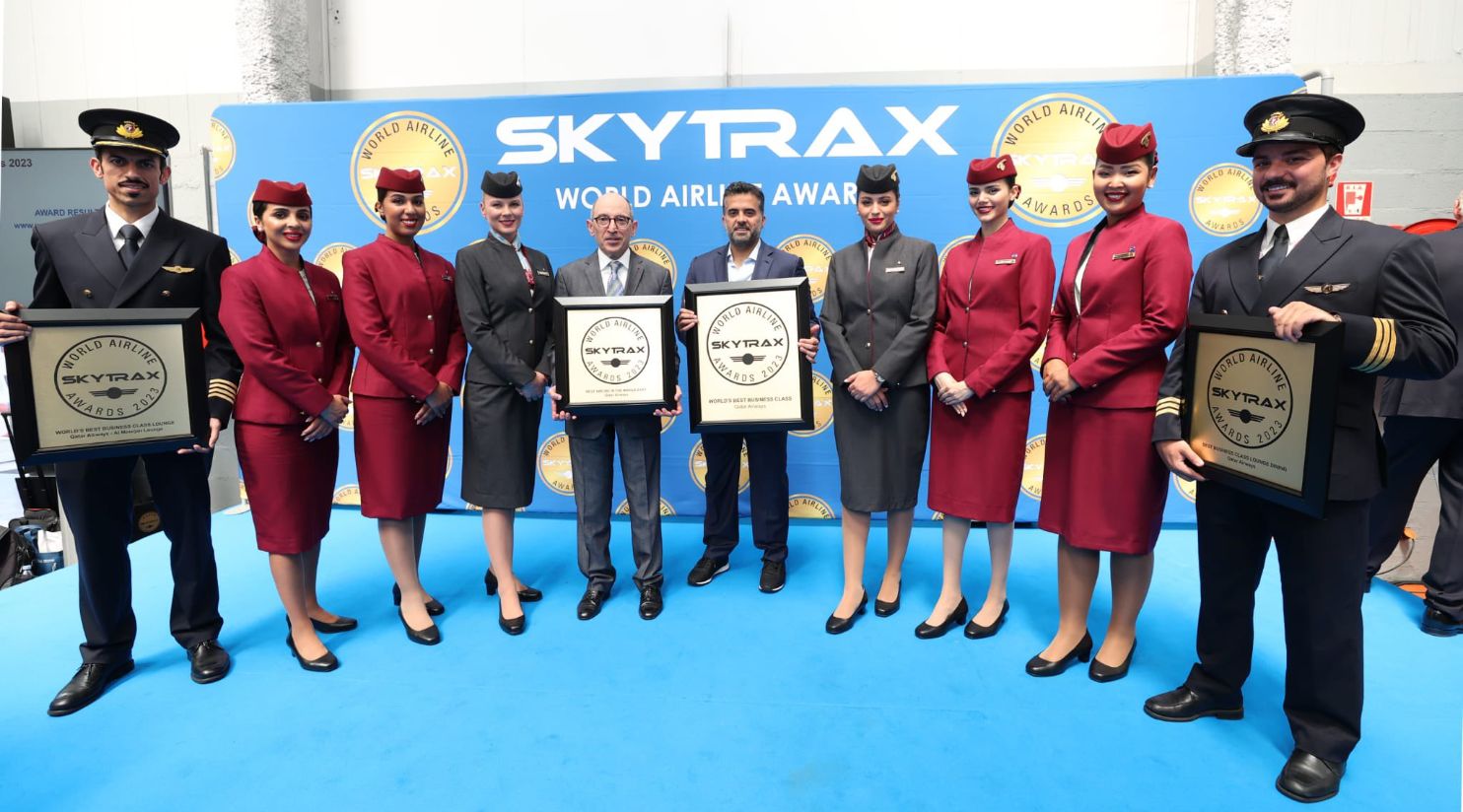 Qatar Airways wins ‘Best Airline in the Middle East’ title at Skytrax World Airline Awards