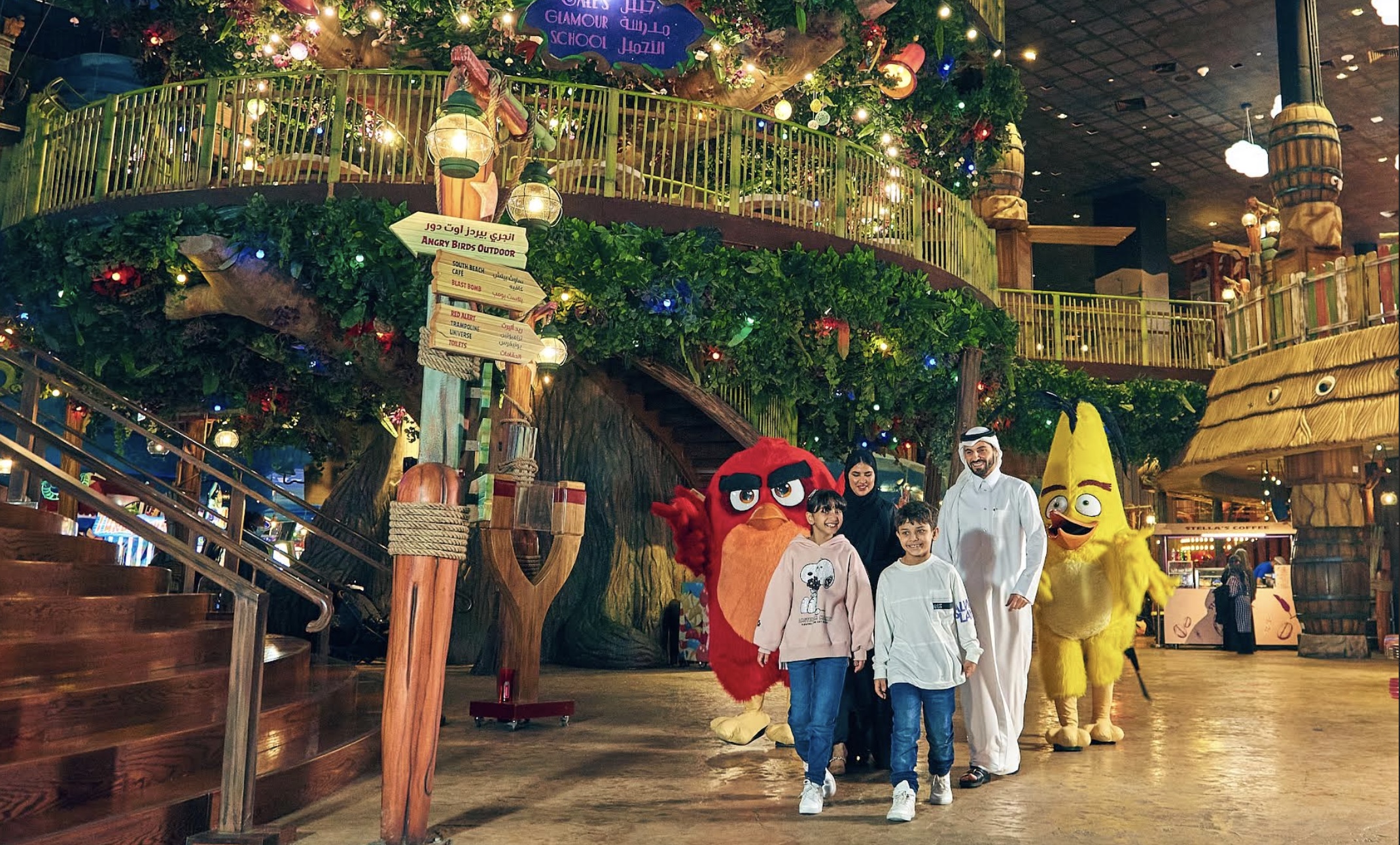 Angry Birds World™ celebrates 4 years of fantastic fun in Qatar!