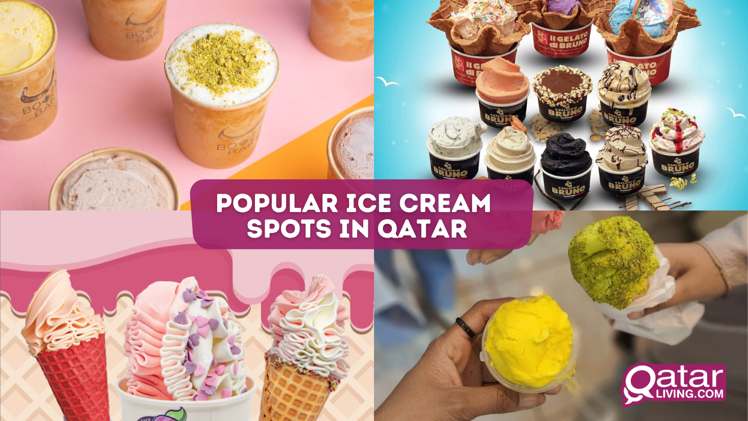 Popular ice cream spots in Qatar for summer 2023 