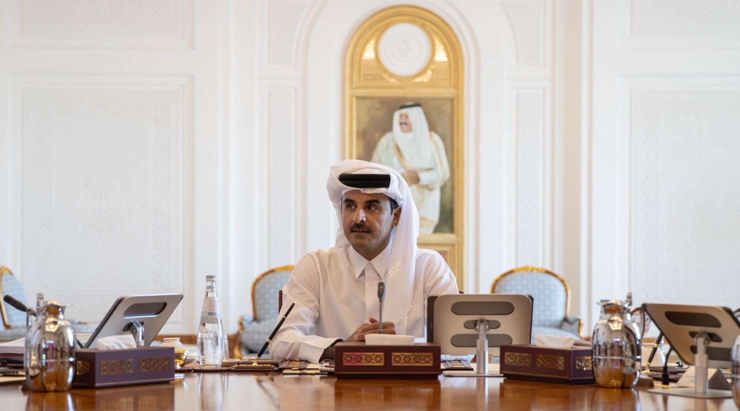 HH The Amir to meet with world leaders during Cairo Summit for Peace today