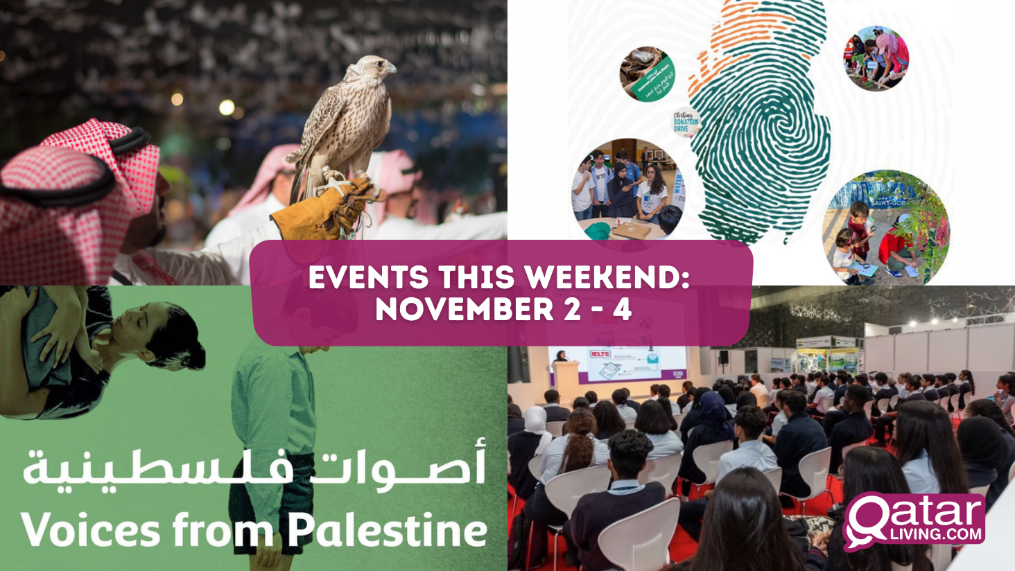Events this weekend in Qatar: November 2 – 4