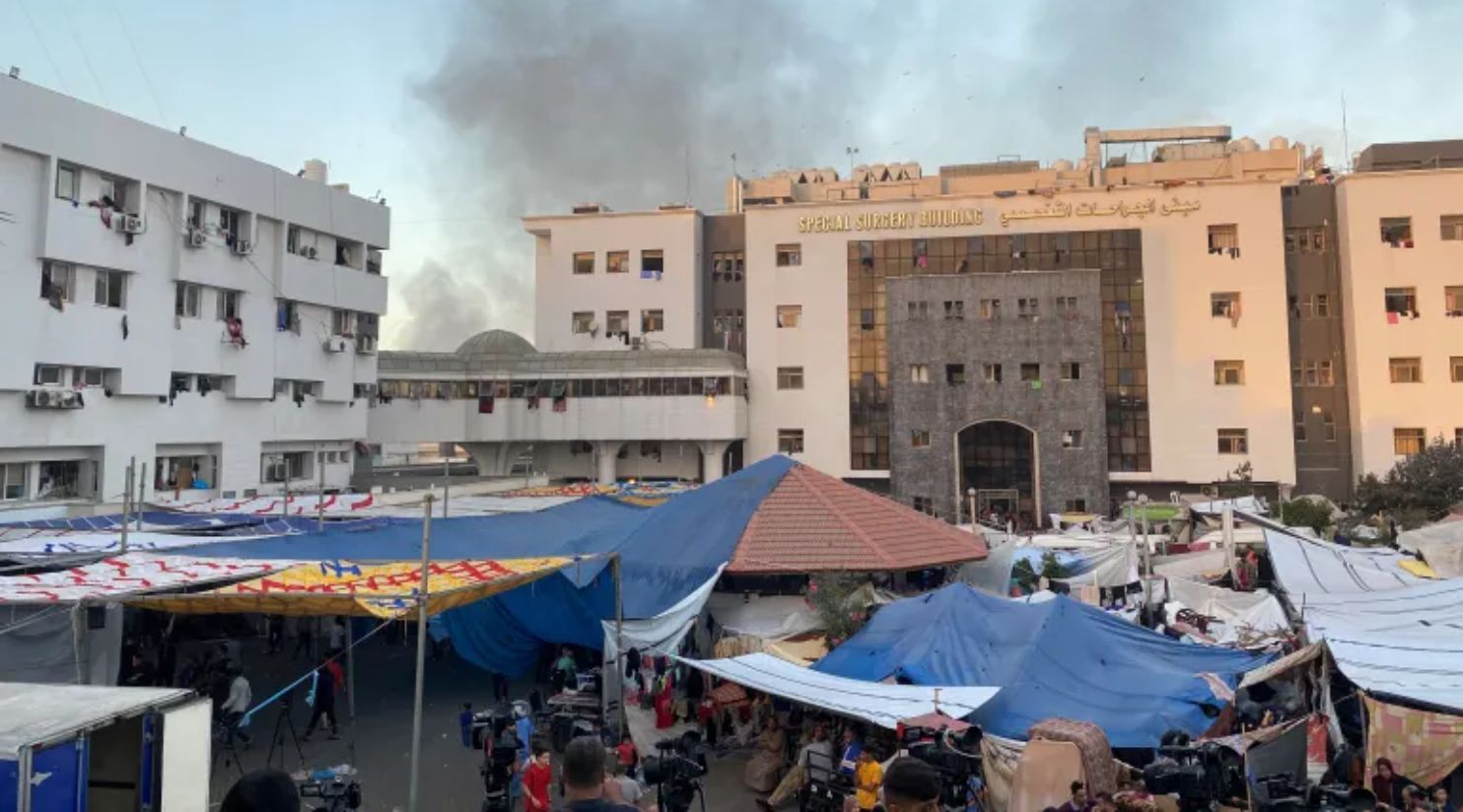 ‘No justification for acts of war in healthcare facilities’