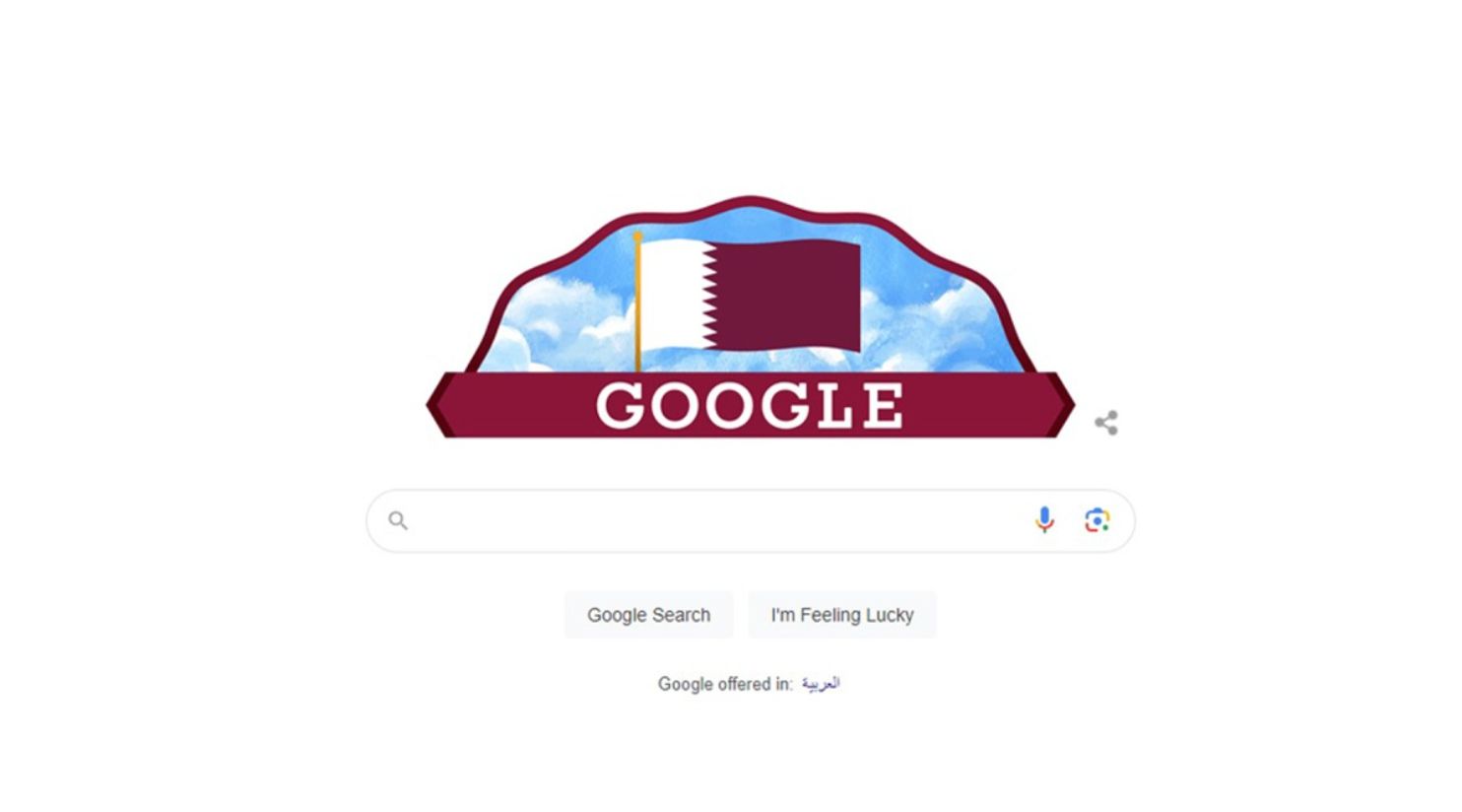 Google celebrates Qatar National Day with special doodle