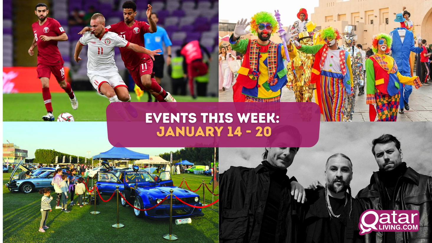 Events this Week in Qatar: January 14 – 20