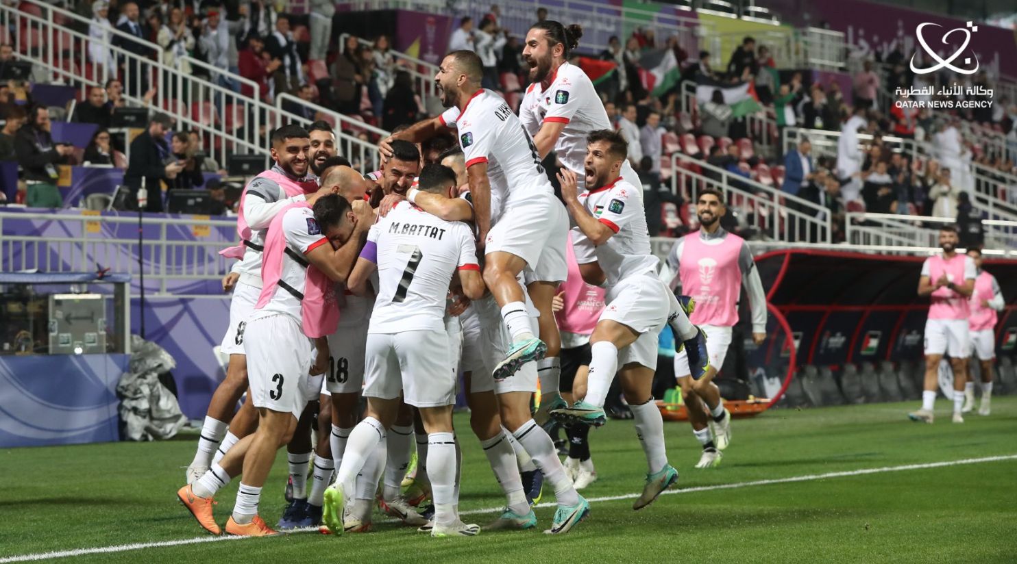 Syria, UAE, Palestine go through to the knockout phase