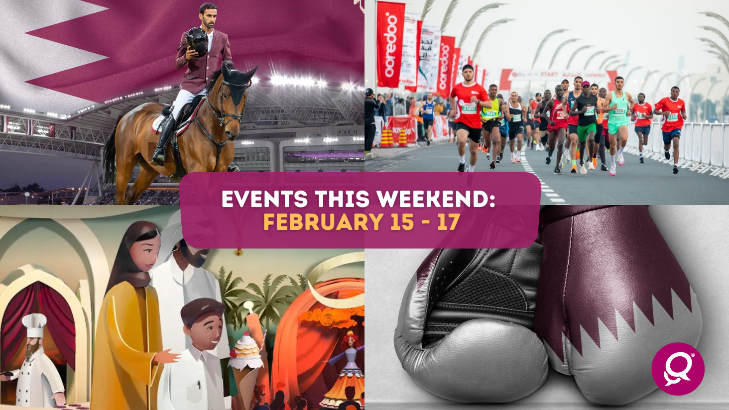 Events this weekend : Feb 15 – 17