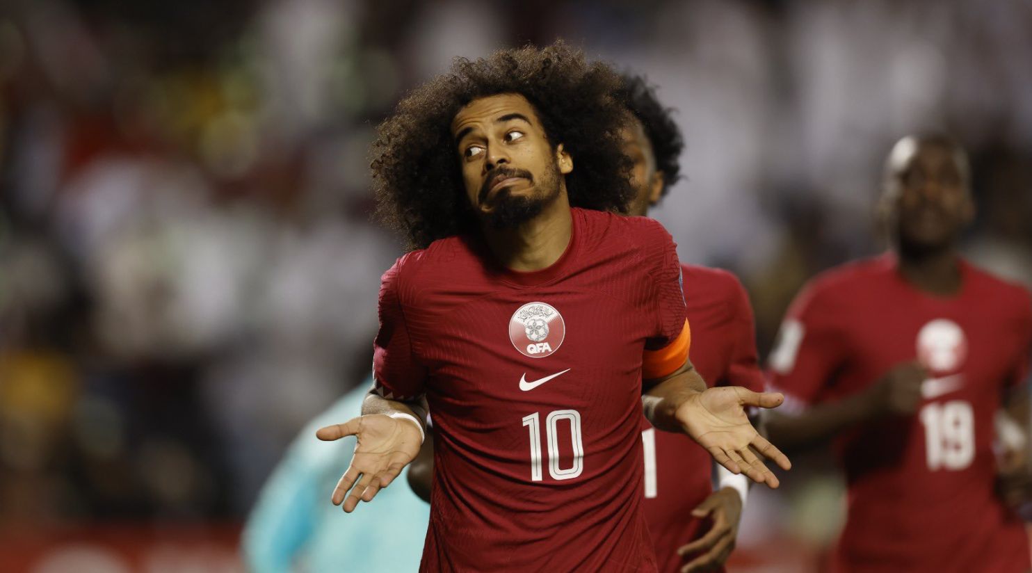 Captain Afif stars in Qatar’s win over Kuwait in World Cup qualifier