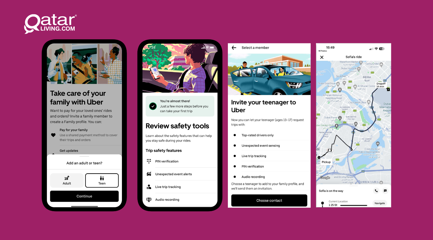 Uber Launches Teen Accounts in Qatar
