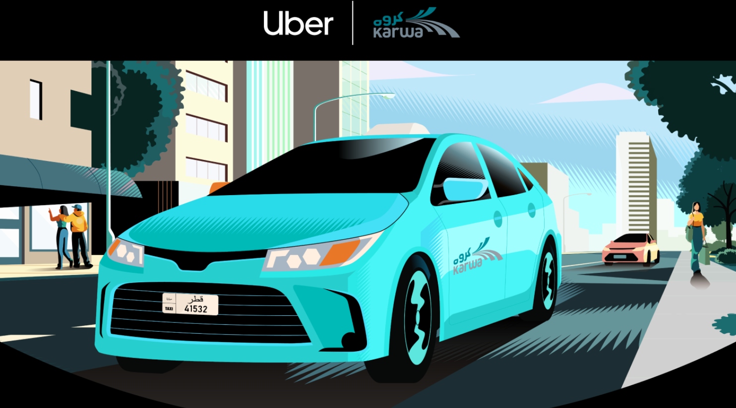 Mowasalat (Karwa) and Uber partner to launch Karwa Taxi on the Uber app
