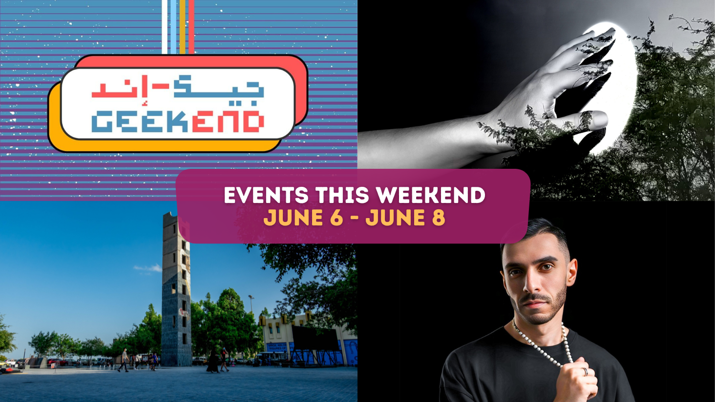 Events this weekend June 6 – 8