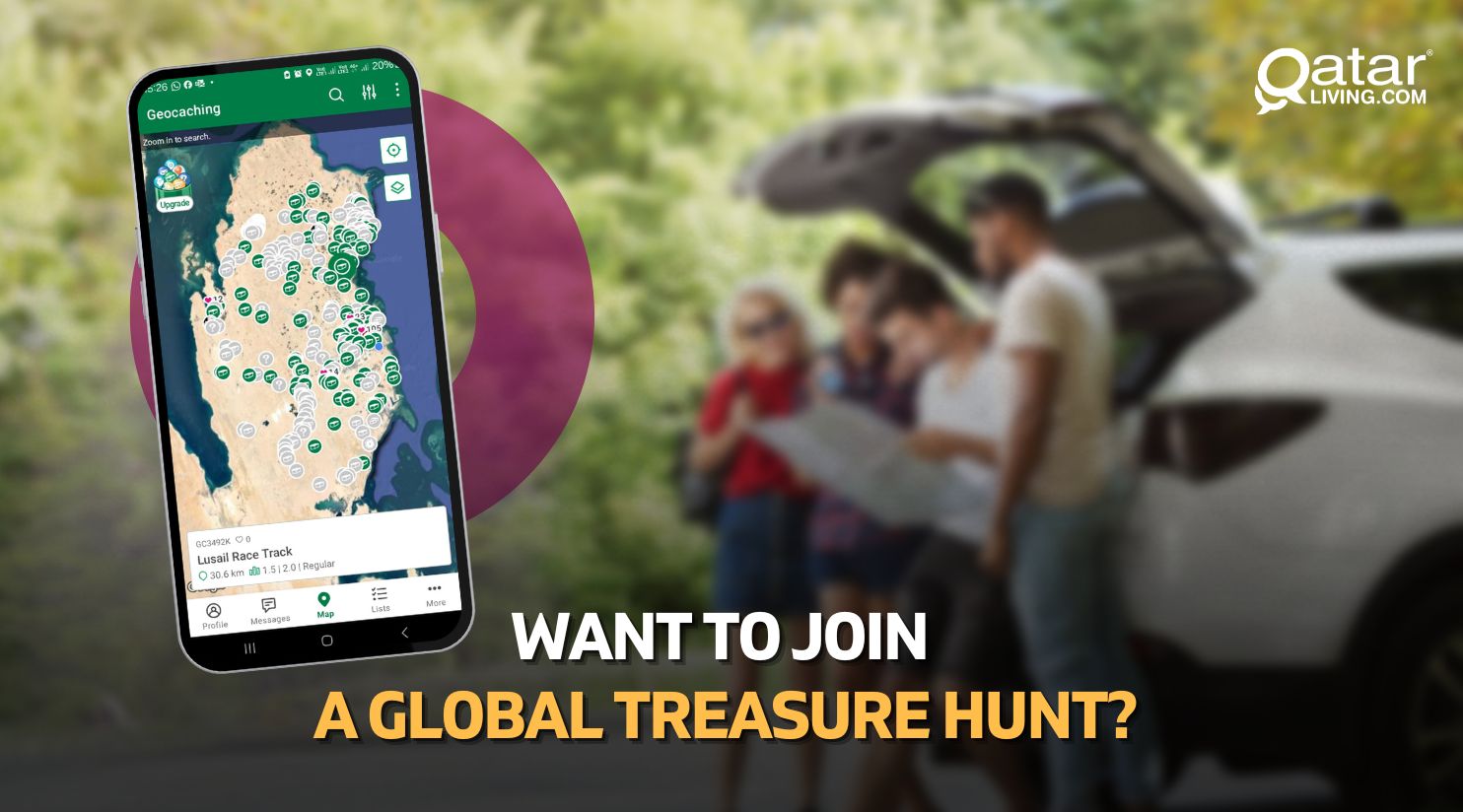 Want to join a global Treasure Hunt? Let’s explore Geocaching