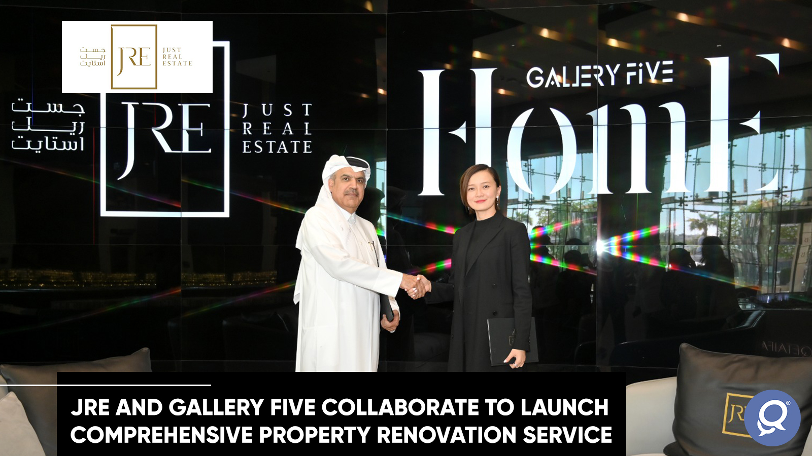 JRE and Gallery Five Collaborate to Launch Comprehensive Property Renovation Service