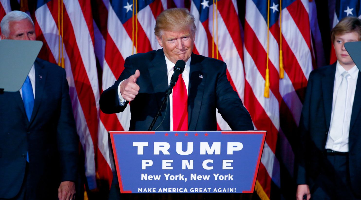 Donald Trump declares victory in US Presidential Election