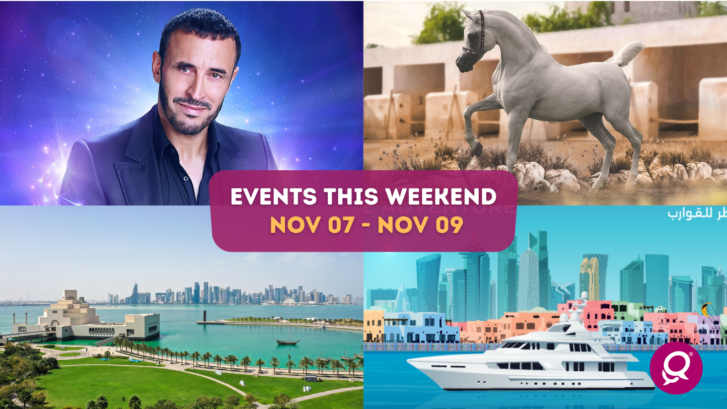 Events this weekend : Nov 07 - Nov 09