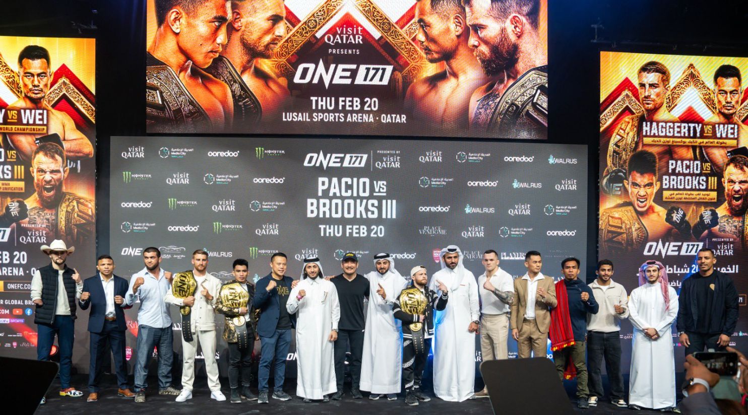 One day to go for blockbuster ONE 171: Qatar fights