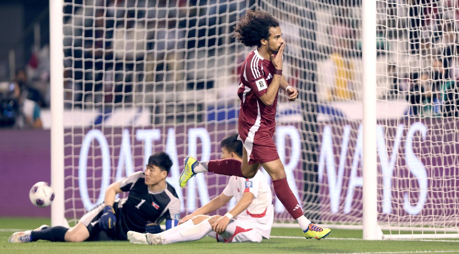 Qatar thrashes North Korea, clings to 2026 World Cup play-off hopes
