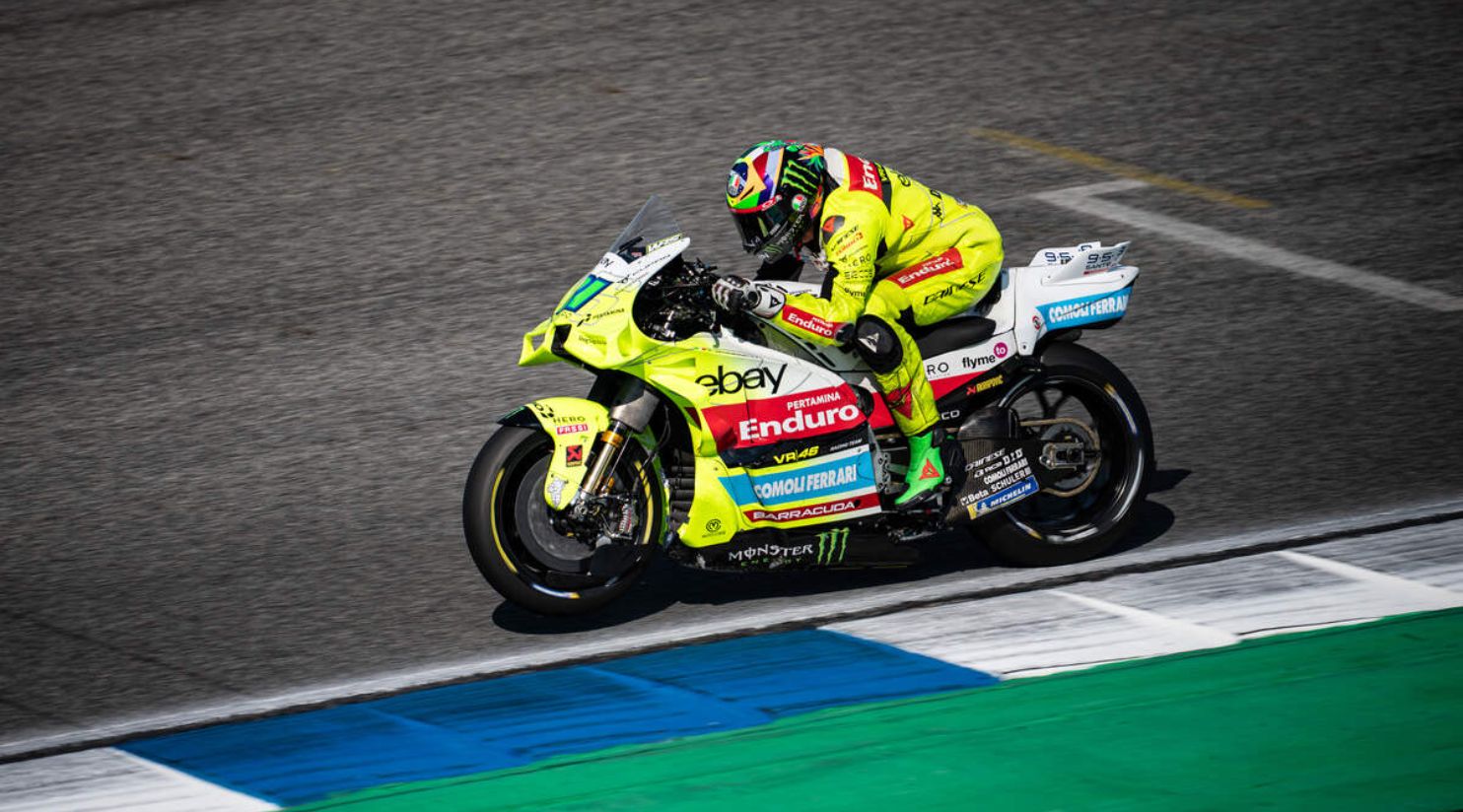 Franco Morbidelli surprises to top second Qatar MotoGP practice