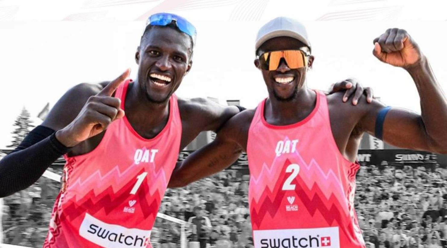 Qatari duo crowned champions of Gstaad beach volleyball tournament