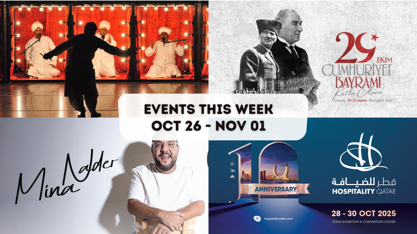 Events this week: Oct 26 – Nov 01